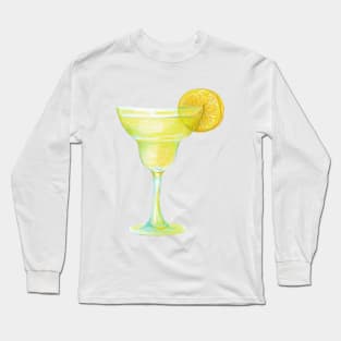 Beaker with lemon Long Sleeve T-Shirt